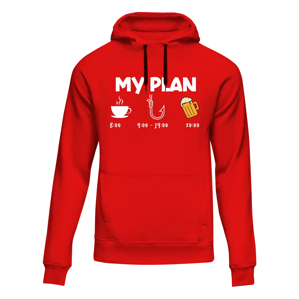 My Fishing Plan Unisex Hoodie