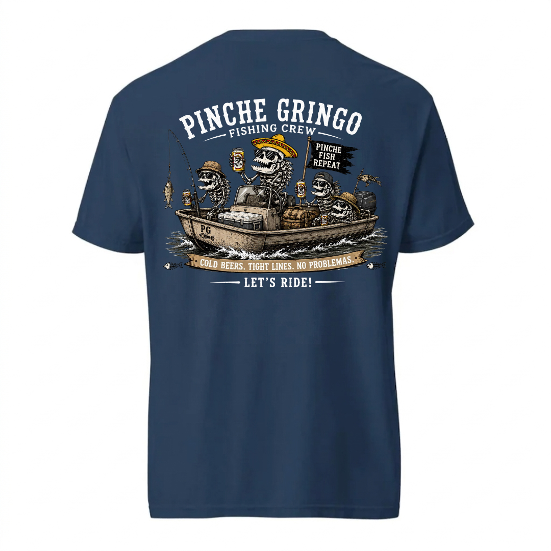 Pinche Gringo Fishing Crew Pinche Fish Shirt