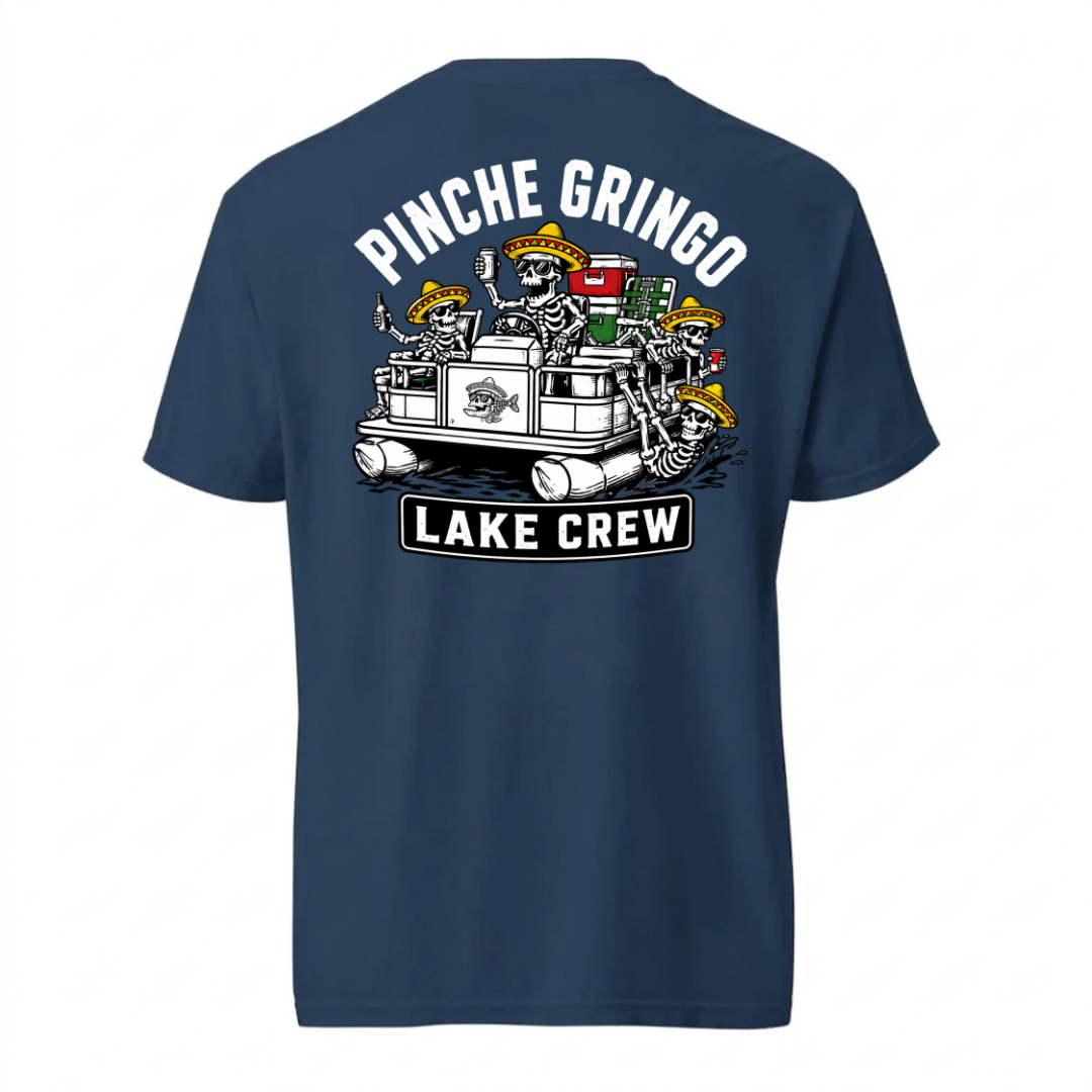 Pinche Gringo Lake Crew Pontoon Shirt