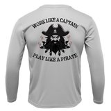 North Carolina Blackbeard Long Sleeve UPF 50+ Dry-Fit Shirt