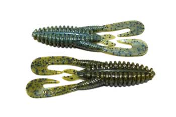 Net Bait Kickin' B Crawfish Soft Bait Lures (8 bags) Bobber Bargain