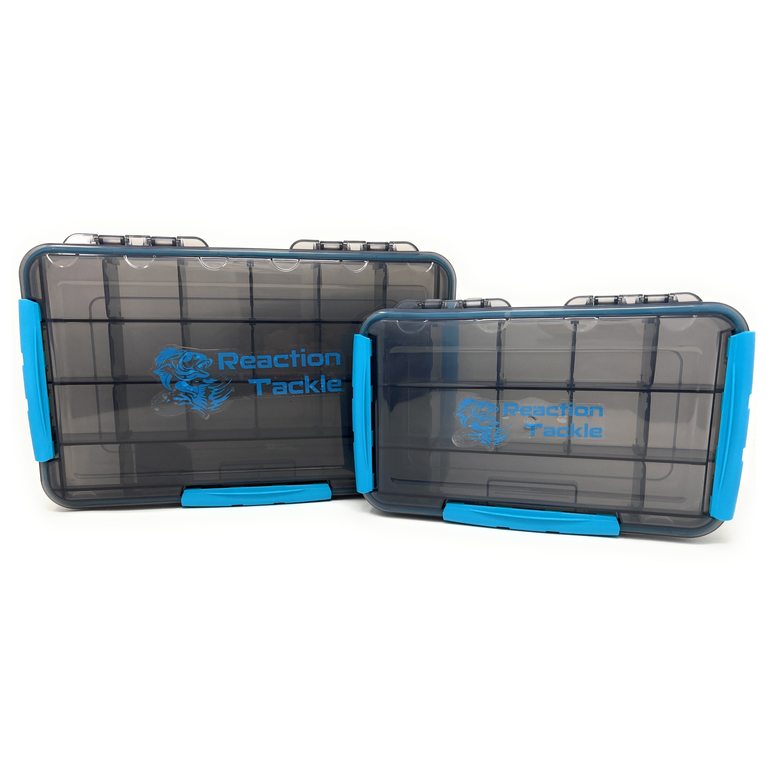 Bandeja para aparejos Reaction Tackle Premium: de alto rendimiento e impermeable con 3 clips resistentes