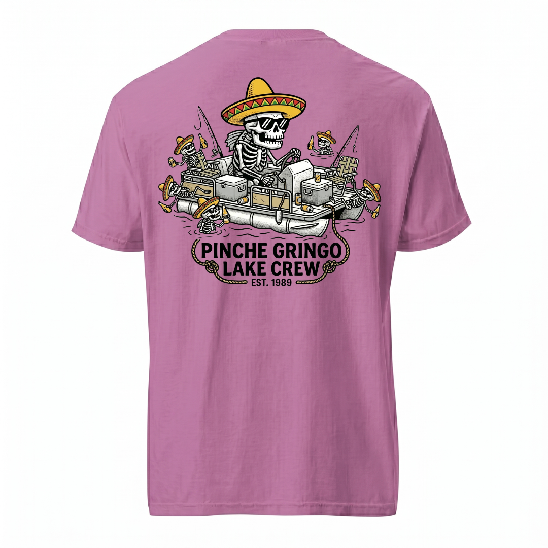 Pinche Gringo Lake Crew Booze Cruise Shirt