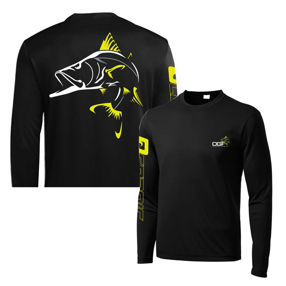 OceanicGear Angler's Armor Long Sleeve Fishing Shirt Bobber Bargain