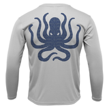 Catalina Island, CA Kraken Boy's Long Sleeve UPF 50+ Dry-Fit Shirt