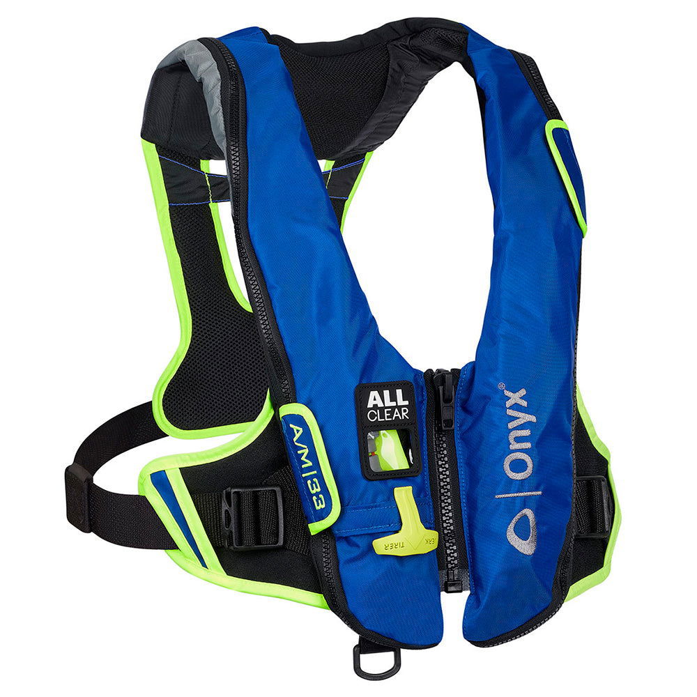 Onyx Impulse A/M 33 All Clear® Auto/Manual Inflatable Life Jacket with Harness Bobber Bargain