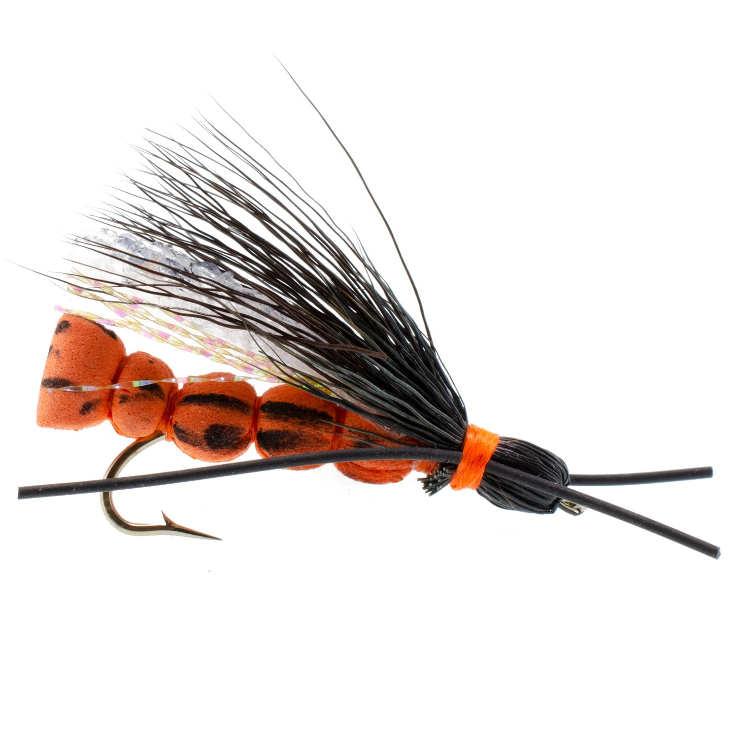 Bobs Bullethead Salmon Stone - Mosca Seca de Stonefly - 6 Moscas Anzuelo Talla 6