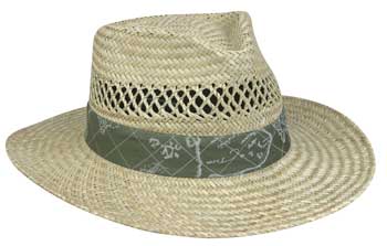 Outdoor Cap Men Structured Straw Hat Collection Bobber Bargain