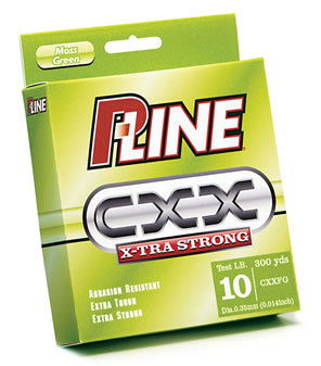 P-Line CXX-XTRA Strong Fishing Line (260yd, Moss Green) Bobber Bargain