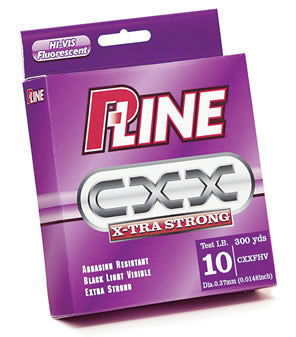 P-Line CXX-XTRA Strong Fishing Line (300yd, Hi-Vis) Bobber Bargain