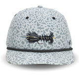 Gorra Wooly Bugger de 6 paneles con parte trasera de malla transpirable Riverside.
