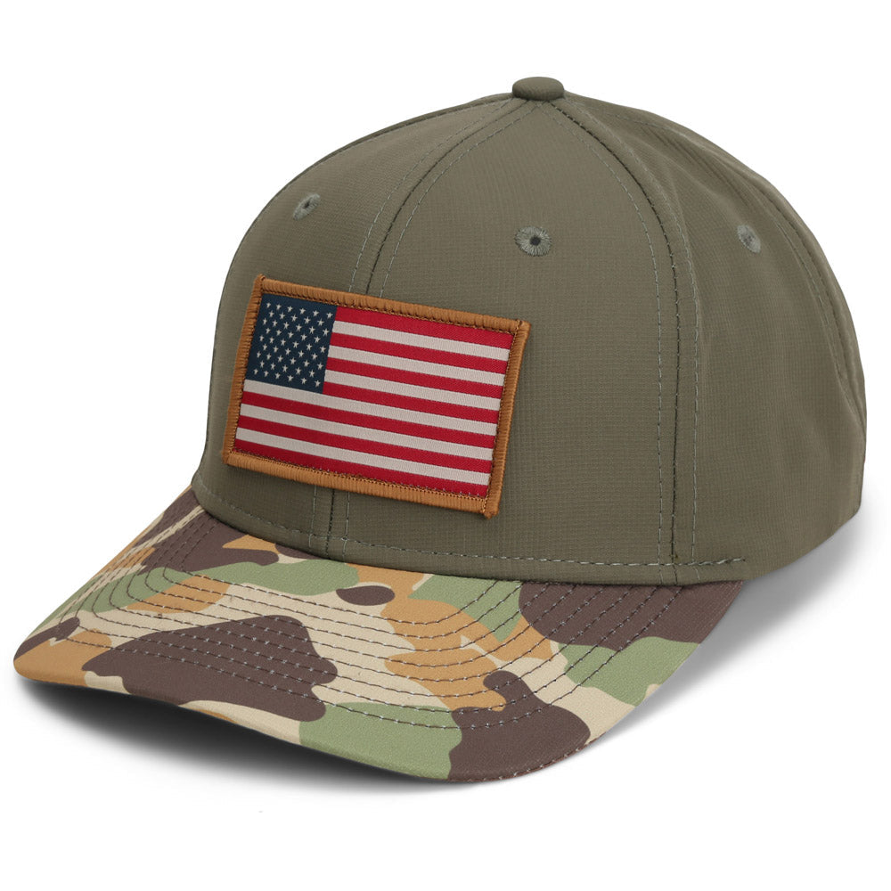 Gorra estructurada antidesgarros Riverside Old School Flag Cap
