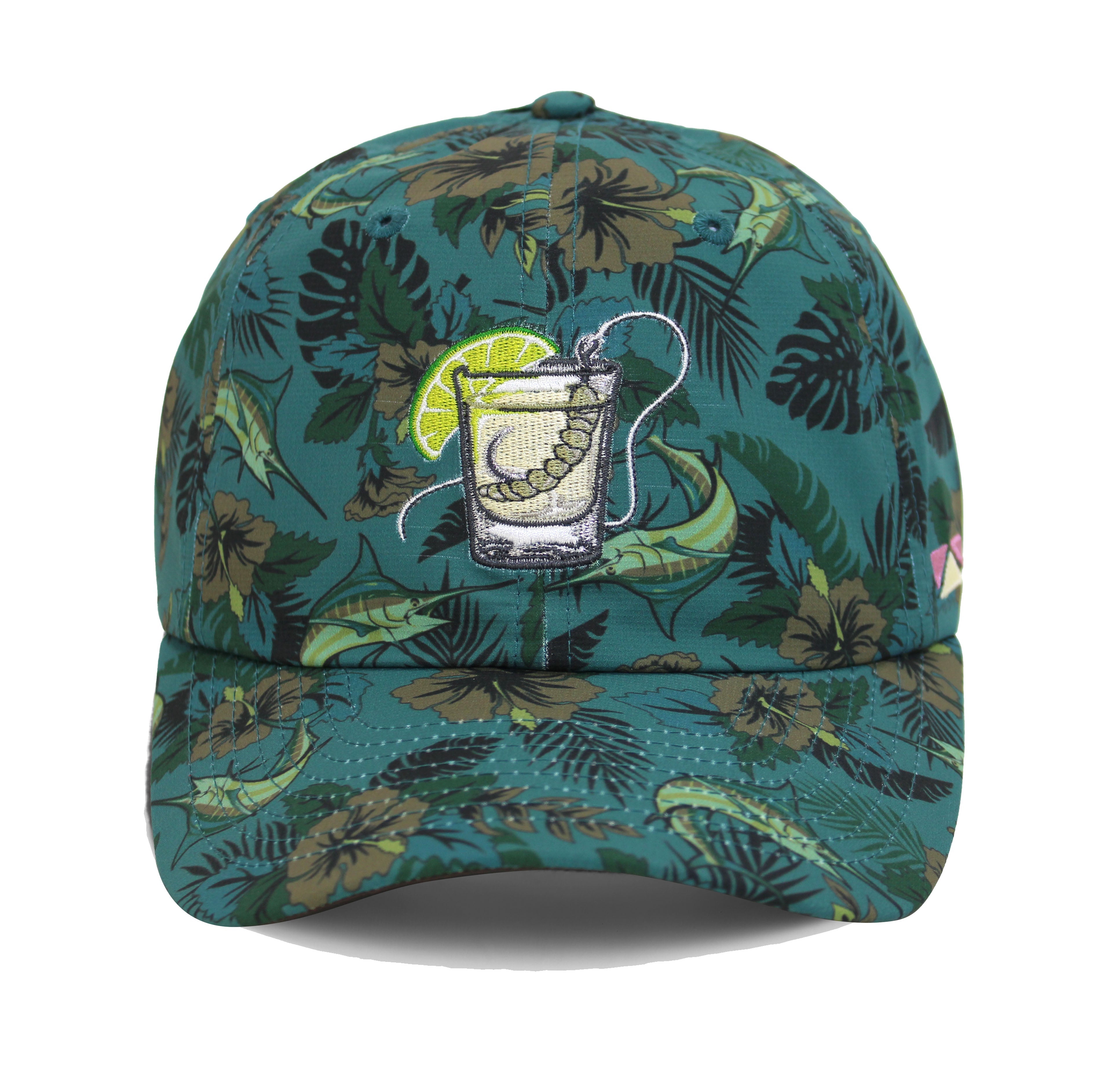 Gorra para mujer MEZCAL de 6 paneles con abertura para coleta y cierre ajustable cómodo.