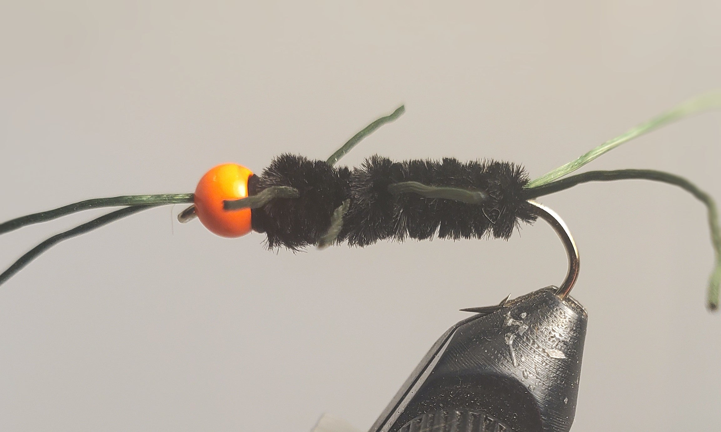 Pierna de goma de Pat - Hot Head Bead
