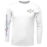 Permit on Chest Long Sleeve UPF 50+ Dry-Fit Shirt