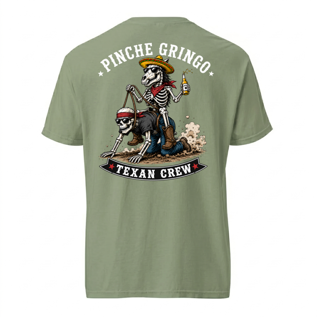 Pinche Gringo Texan Crew Cowboy Shirt