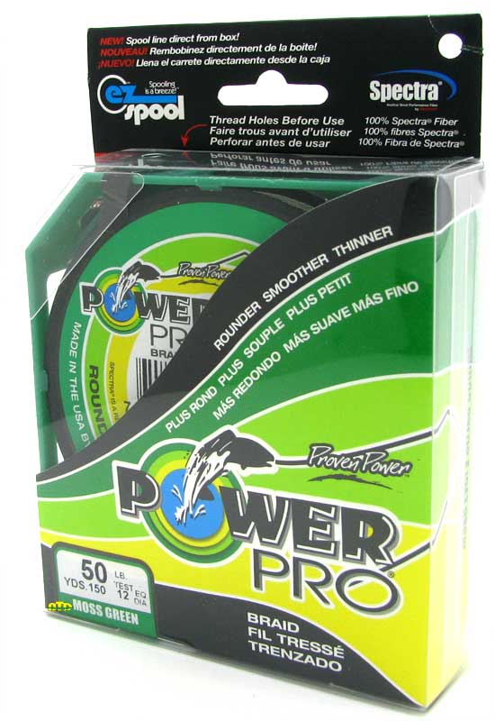 Power Pro Braided Fishing Line (150yd, 80lb, Green) Bobber Bargain