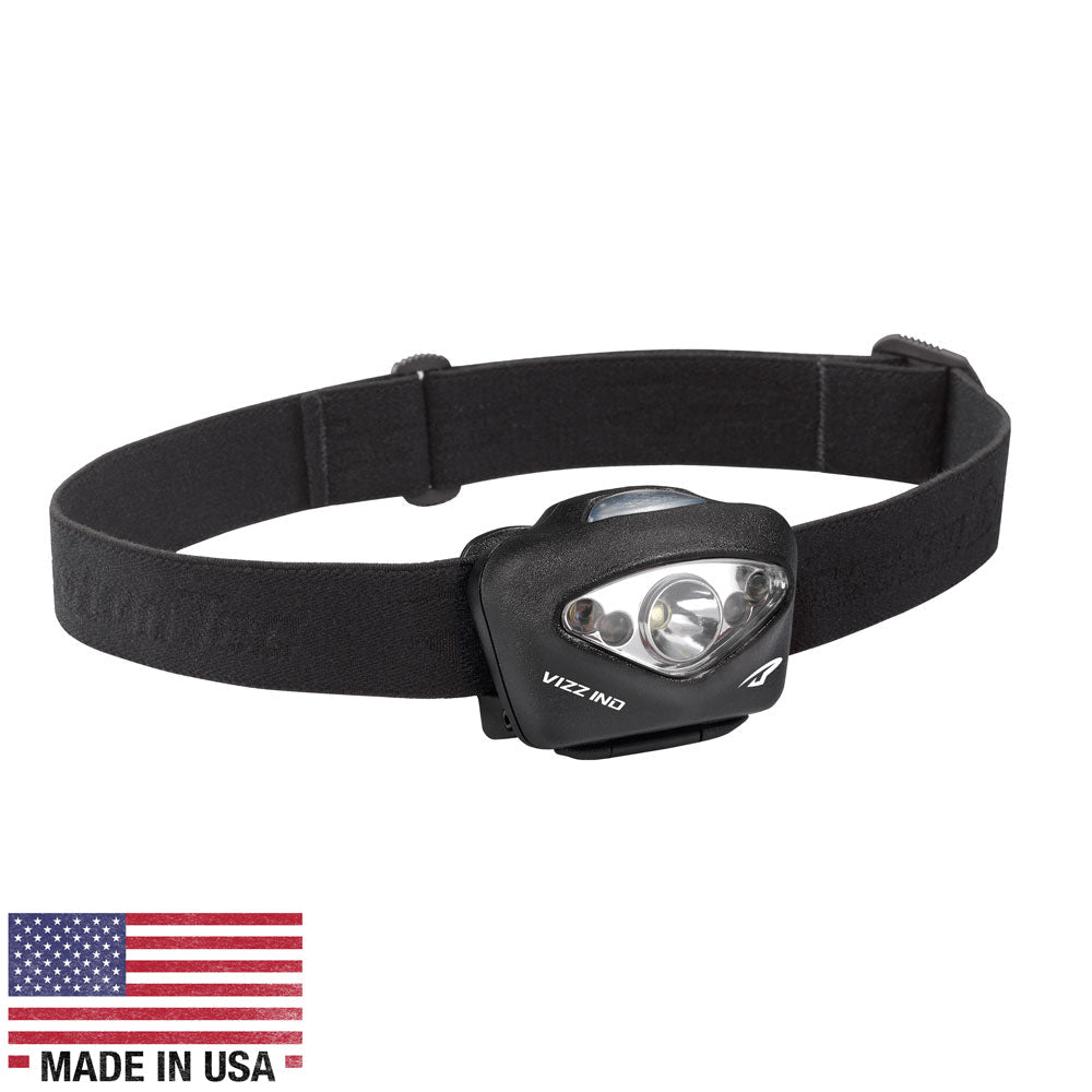 Princeton Tec VIZZ Industrial LED Headlamp (Black) Bobber Bargain