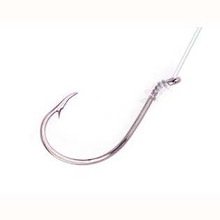 Pucci Octopus Hooks (Snelled Nickel, 6/0) Bobber Bargain