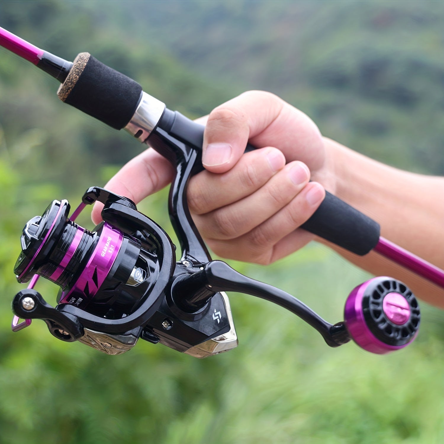 Purple Reign Spinning Reel Bobber Bargain