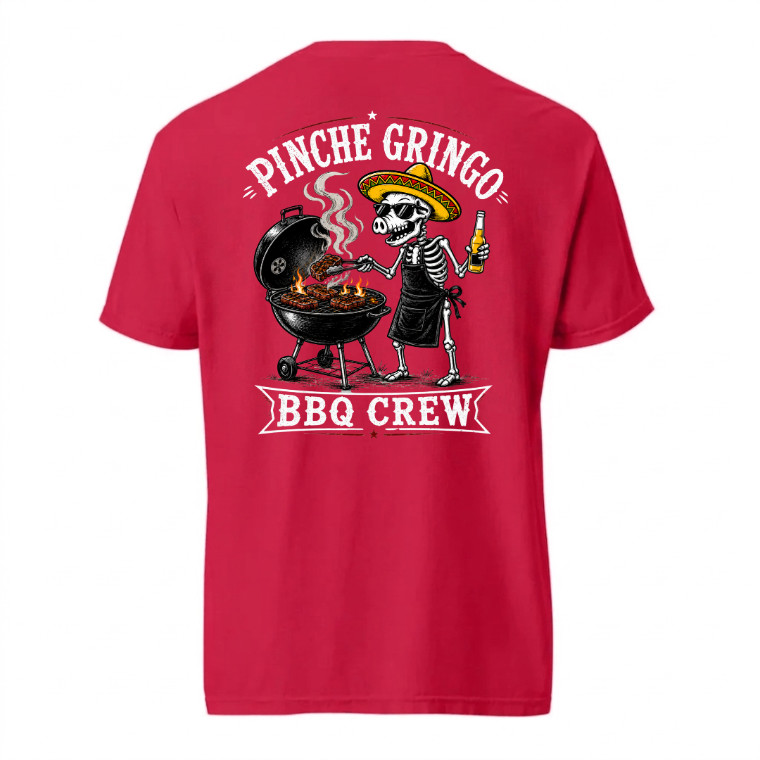 Pinche Gringo BBQ Crew Kettle Grill Shirt