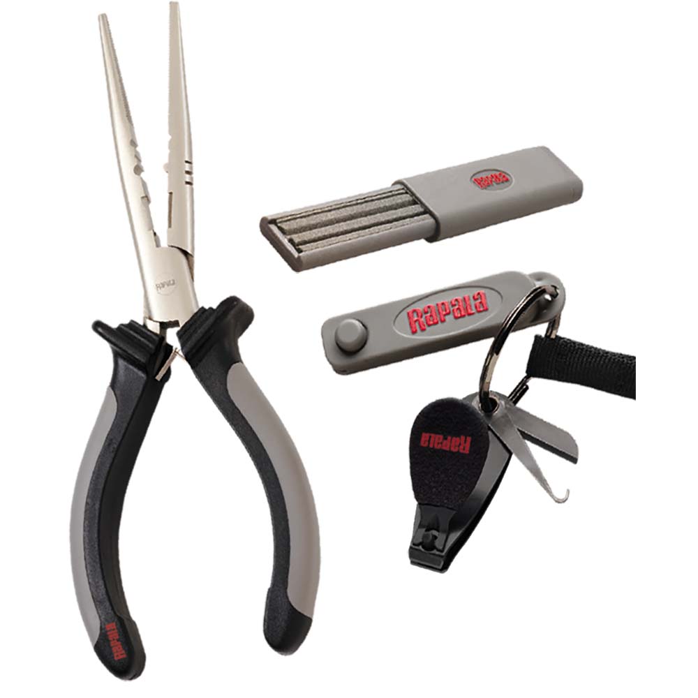 Rapala Combo Pack - Pliers, Clipper, Punch & Sharpener Bobber Bargain