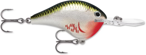 Rapala DT Series 10' Crankbaits (Bleeding Olive Shiner, Ike-Old School, Ike-Penguin) Bobber Bargain