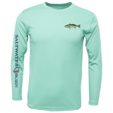 Redfish on Chest Long Sleeve UPF 50+ Dry-Fit Shirt