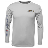 SK Redfish on Chest Long Sleeve UPF 50+ Dry-Fit Shirt