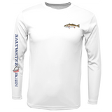Redfish on Chest Long Sleeve UPF 50+ Dry-Fit Shirt