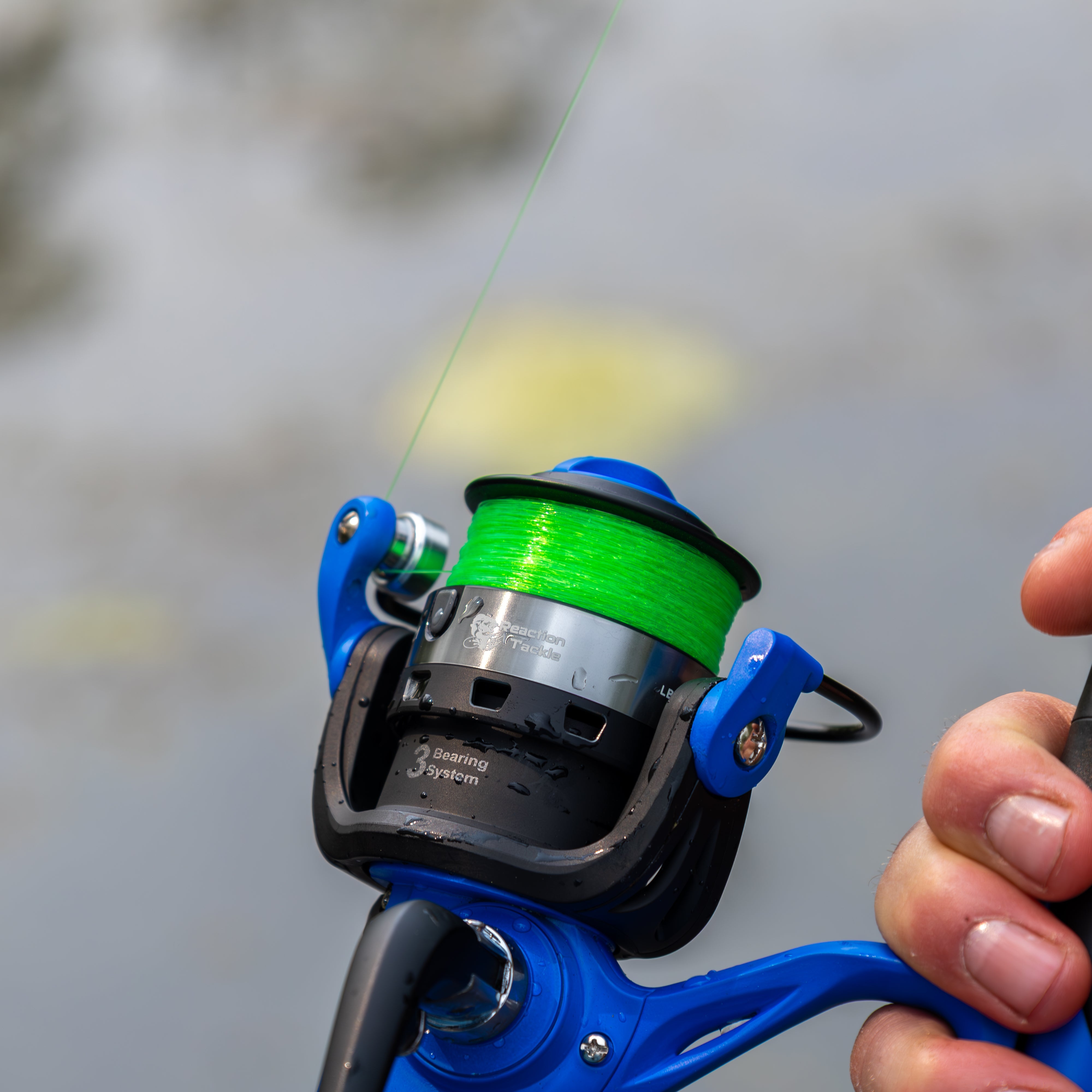 Combo de caña de pescar y carrete giratorio Reaction Tackle – Predator Pro - NUEVO