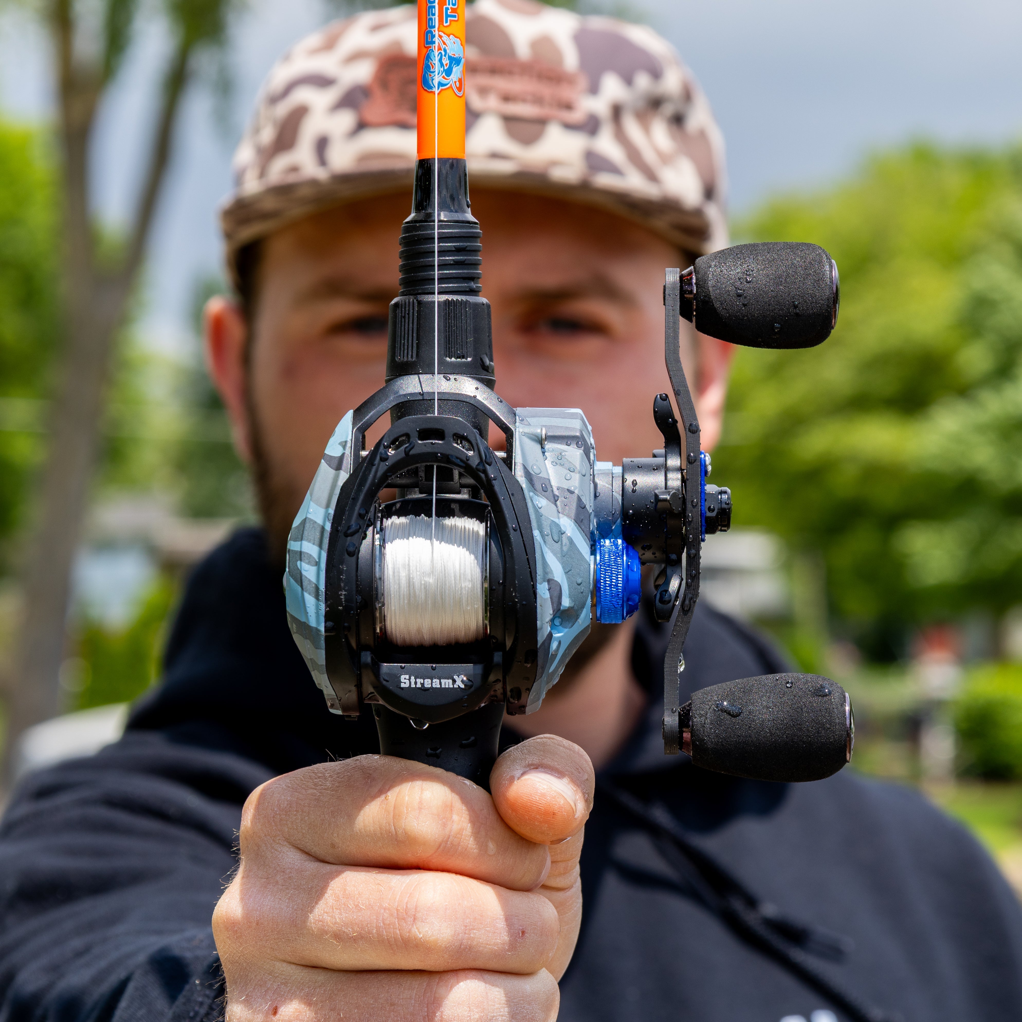 Carrete de pesca Baitcasting Reaction Tackle - Edición StreamX - Relación de transmisión 7.5:1 - NUEVO