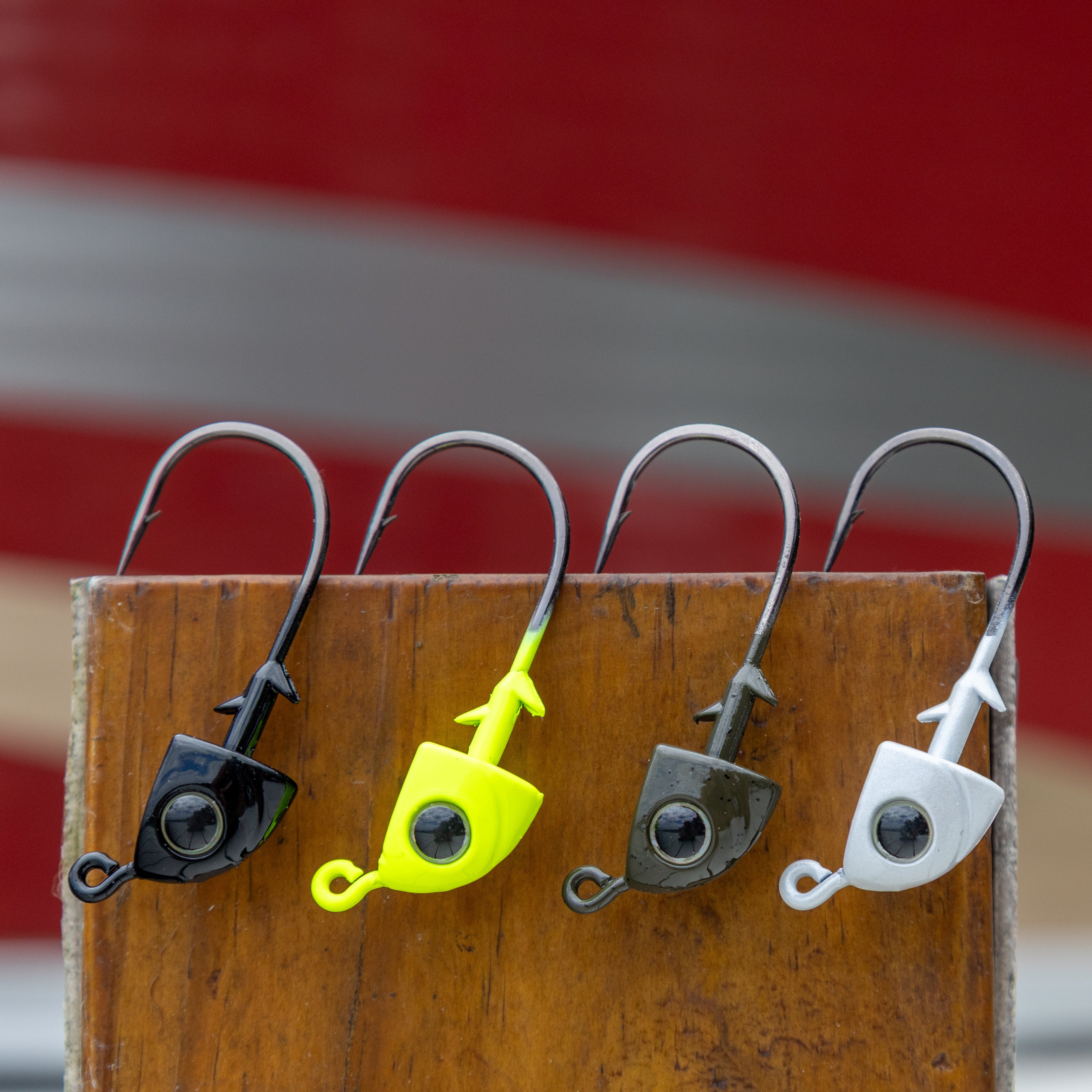Cabezas plomadas para swimbait de tungsteno Reaction Tackle (paquete de 5)