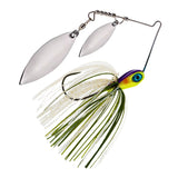 Jigs de spinnerbait de plomo Reaction Tackle - Paquete de 3, hoja de doble sauce - Nuevos