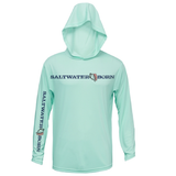 Key West, FL Linear Logo Long Sleeve UPF 50+ Dry-Fit Hoodie