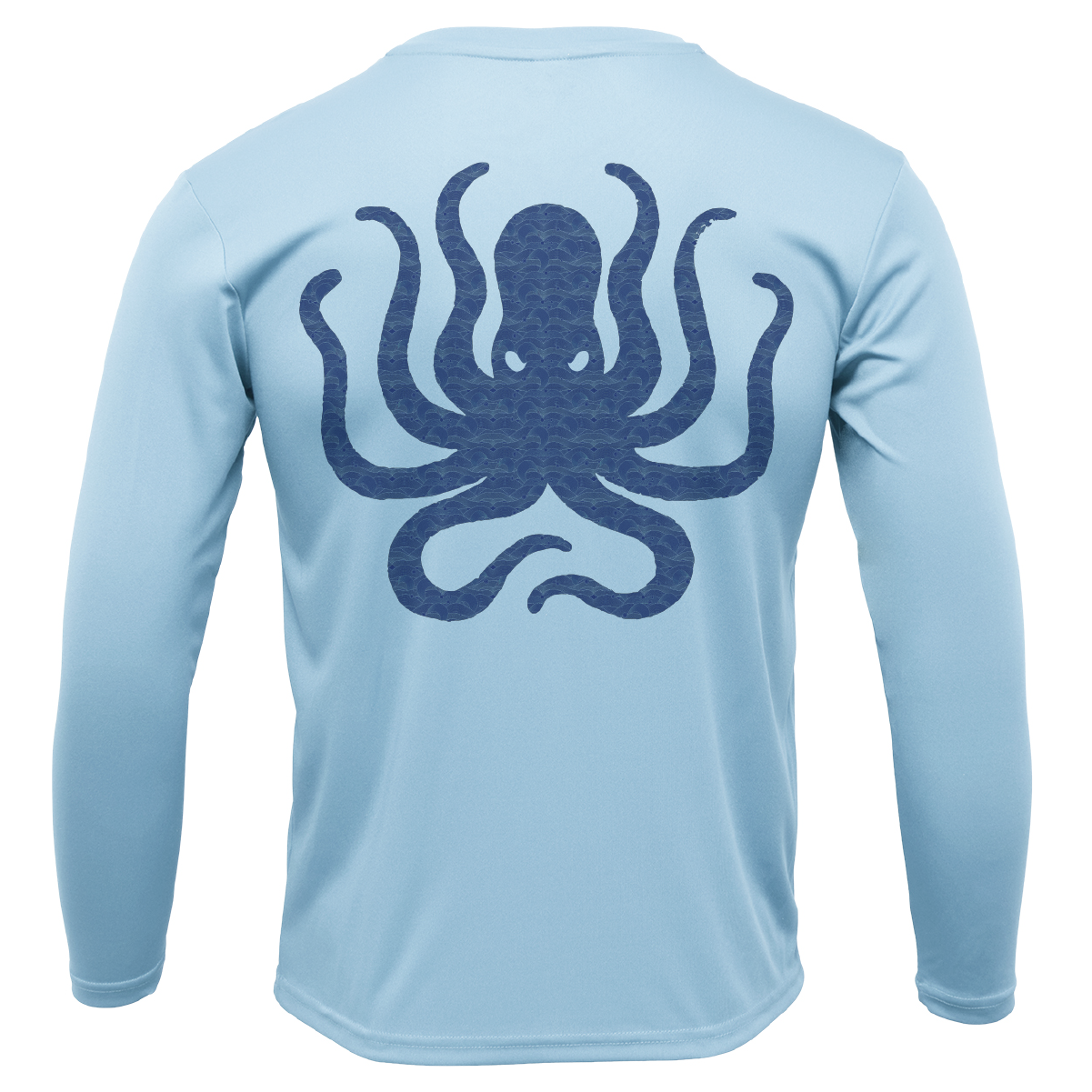 Charleston, SC Kraken Palmetto Logo Men's Long Sleeve UPF 50+ Dry-Fit Shirt