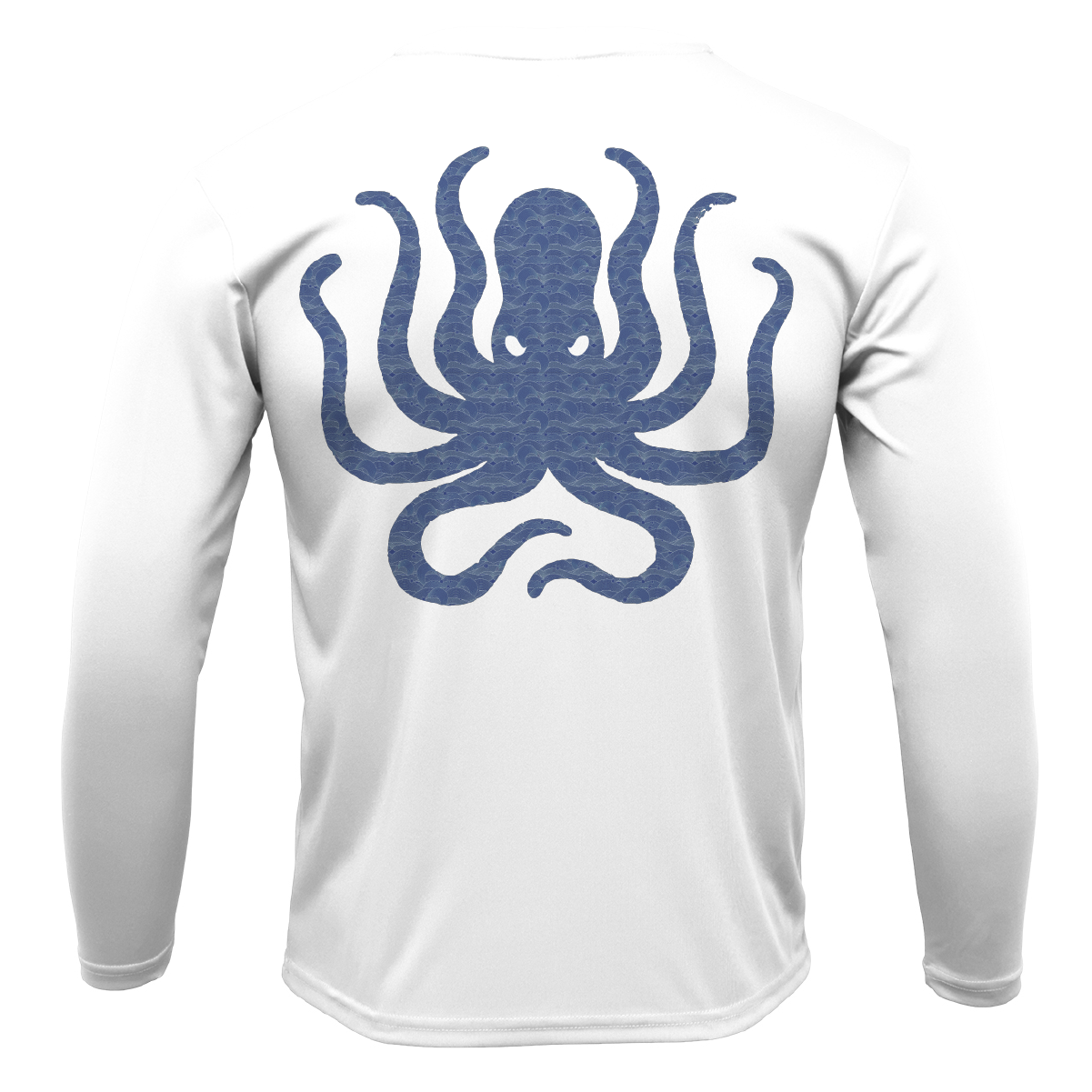 Siesta Key, FL Kraken Men's Long Sleeve UPF 50+ Dry-Fit Shirt