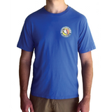 Key West, Florida Circle Logo Saltwater Born Tee