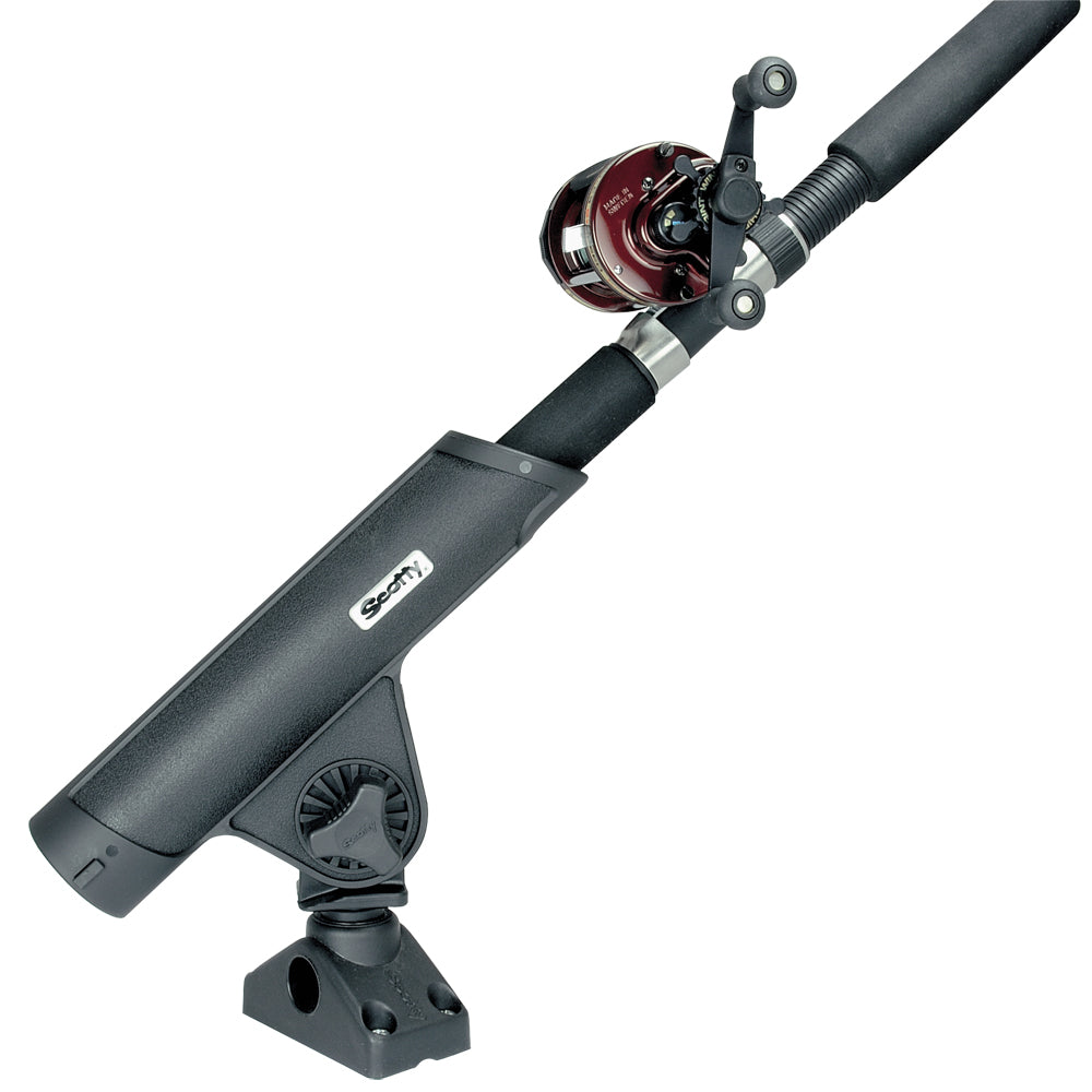 Scotty Rodmaster II Rod Holder (with 241 Deck/Side Mount, Black) Bobber Bargain