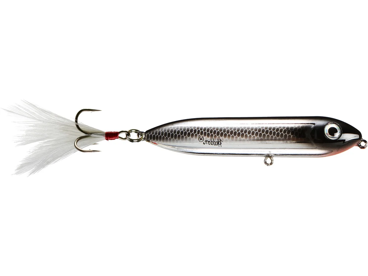 Feathered Super Spook Jr. Walking Bait