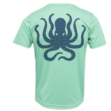 Key West, FL Kraken Men's Short Sleeve UPF 50+ Dry-Fit Shirt
