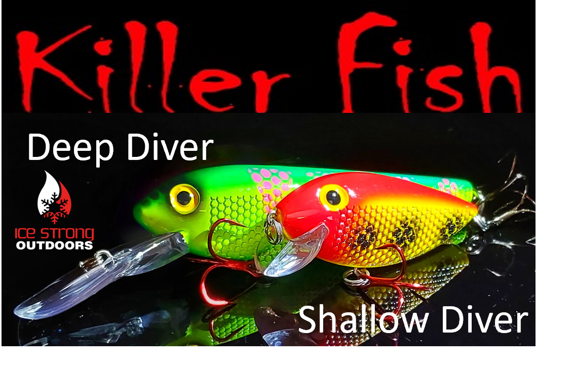 NEW JUNE 2025 - Killer Fish - Rattling DEEP Diver UV
