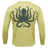 Charleston, SC Kraken Palmetto Logo Men's Long Sleeve UPF 50+ Dry-Fit Shirt