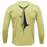 Catalina Island Blue Marlin Long Sleeve UPF 50+ Dry-Fit Shirt