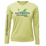 Tarpon Springs, FL "Saltwater Hair Don't Care" Long Sleeve UPF 50+ Dry-Fit Shirt