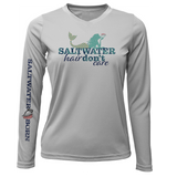 Tarpon Springs, FL "Saltwater Hair Don't Care" Long Sleeve UPF 50+ Dry-Fit Shirt