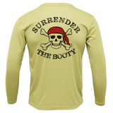 Freshwater Born "Live Love Lake" Surrender the Booty Men's Long Sleeve UPF 50+ Dry-Fit Shirt