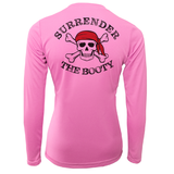Florida Freshwater Born "Surrender The Booty" Women's Long Sleeve UPF 50+ Dry-Fit Shirt