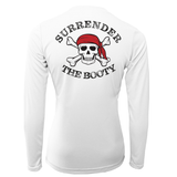 Florida Freshwater Born "Surrender The Booty" Women's Long Sleeve UPF 50+ Dry-Fit Shirt