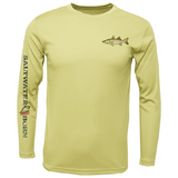 Snook on Chest Long Sleeve UPF 50+ Dry-Fit Shirt